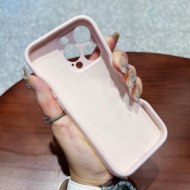 Apple 16pro Liquid Silicone Magnetic Suction Mobile Phone Case Rotating Bracket Suitable for IPhone15PRO Solid Color Protection Case