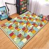 Children’s Snakes and Ladders Game Playmat Rug Carpet for Bedroom Living Playroom Fun Learning Floor Kids anti slip Mat Door