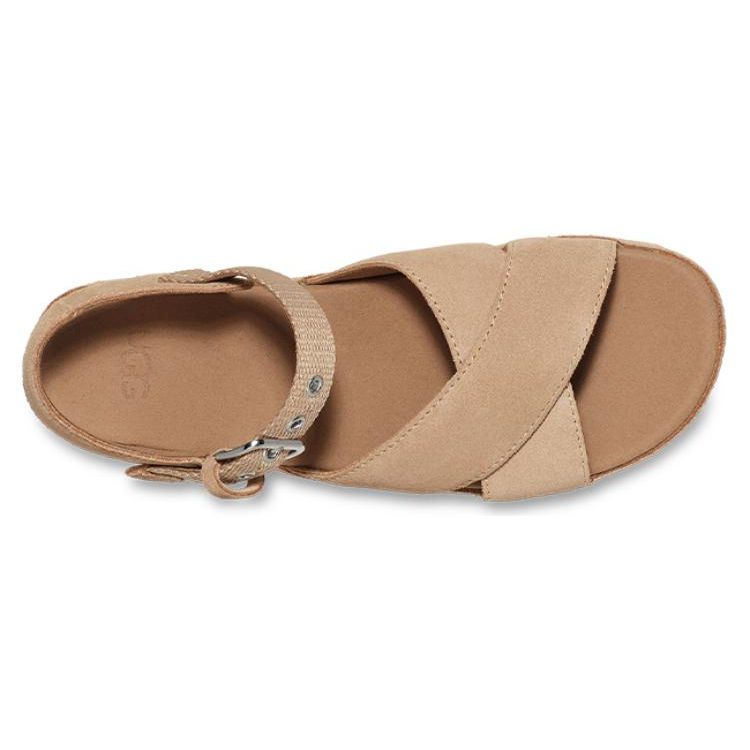 UGG Women's Aubrey Ankle Sandal Sand 1152711-SAN