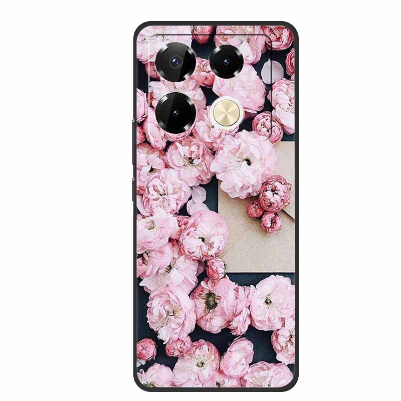 Case For Infinix Note 40 Pro 4G TPU Soft Silicone Back Cover for Infinix Note40 Phone Cases X6850 X6853 Original Colorful Capa