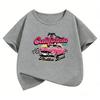 Vintage Car TShirt Printed T Shirt Girls Summer Funny Short Sleeve Tops TShirts Cute Boys Kids Clothing