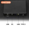 300W Foldable Solar Panel Dual USB Protable Folding Solar Cells Solar Power Battery Charger for Phone RV Car Camping