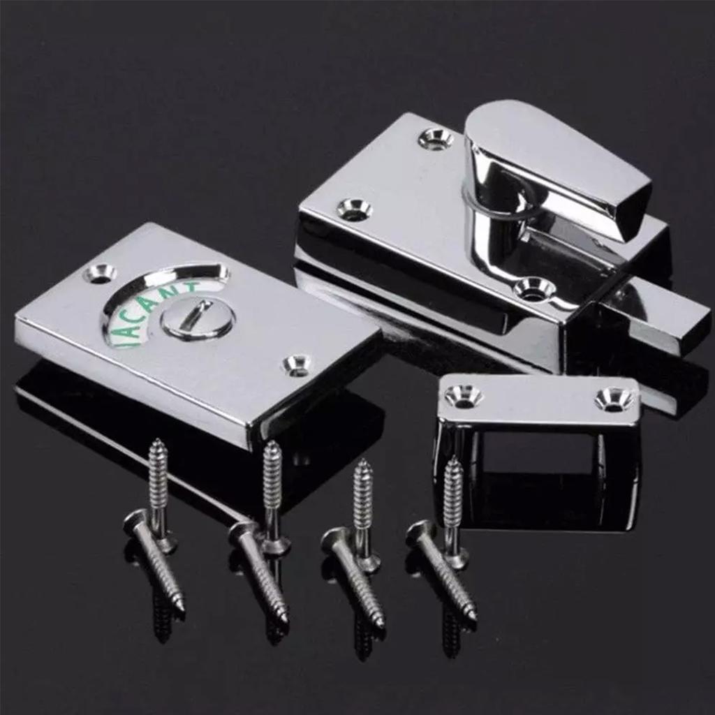  Bolt WC  Vacant Engaged Door Lock Toilet Privacy Shower Cubicles Bathroom  Bolt