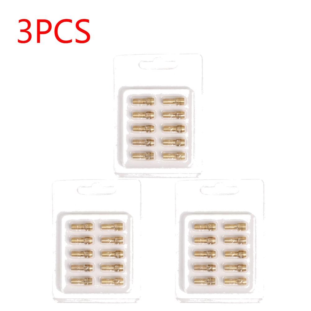 1/3set Mini Brass Copper Collets Chucks for Twist Drill Motor Shaft Grinder 0.5mm-3.2mm Quick Chuck Set Hot Sale