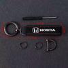 Honda Car Personalized, Leather Goods,Webbing ,Metal Keychain Accessories For Honda Civic FIT Accord Prelude CRV CRZ CRX Jazz OC3