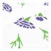Somenbo Tenugui - Cute Carnations, Purple, Hand-Dyed, 100% Cotton, Tokuoka Fabric, Made in Japan, 35cm x 100cm, Mother's Day, Bouquet, Potted Plant,