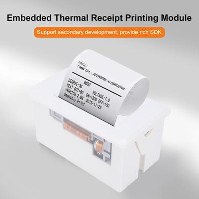 Eingebetteter Thermodrucker 203dpi Serielle Schnittstelle Mikrocontroller Sekundäre Entwicklung MCU Druckmodul USB TTL 232 BT