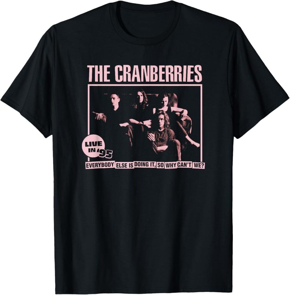The Cranberries Live in  95 Concert Tour Vintage Band T-Shirt Unisex T-Shirt L