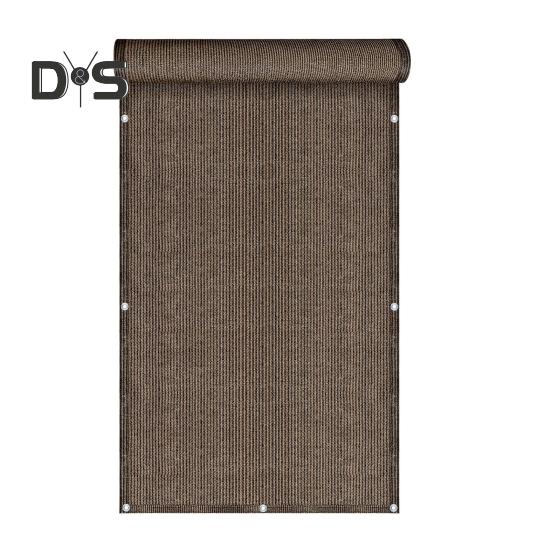 5x0.9M Balcony Privacy Screen Fence Cover UV Protection Weather-Resistant Apartments Railing Screen Heavy Duty Wind Block Sun Shade Net