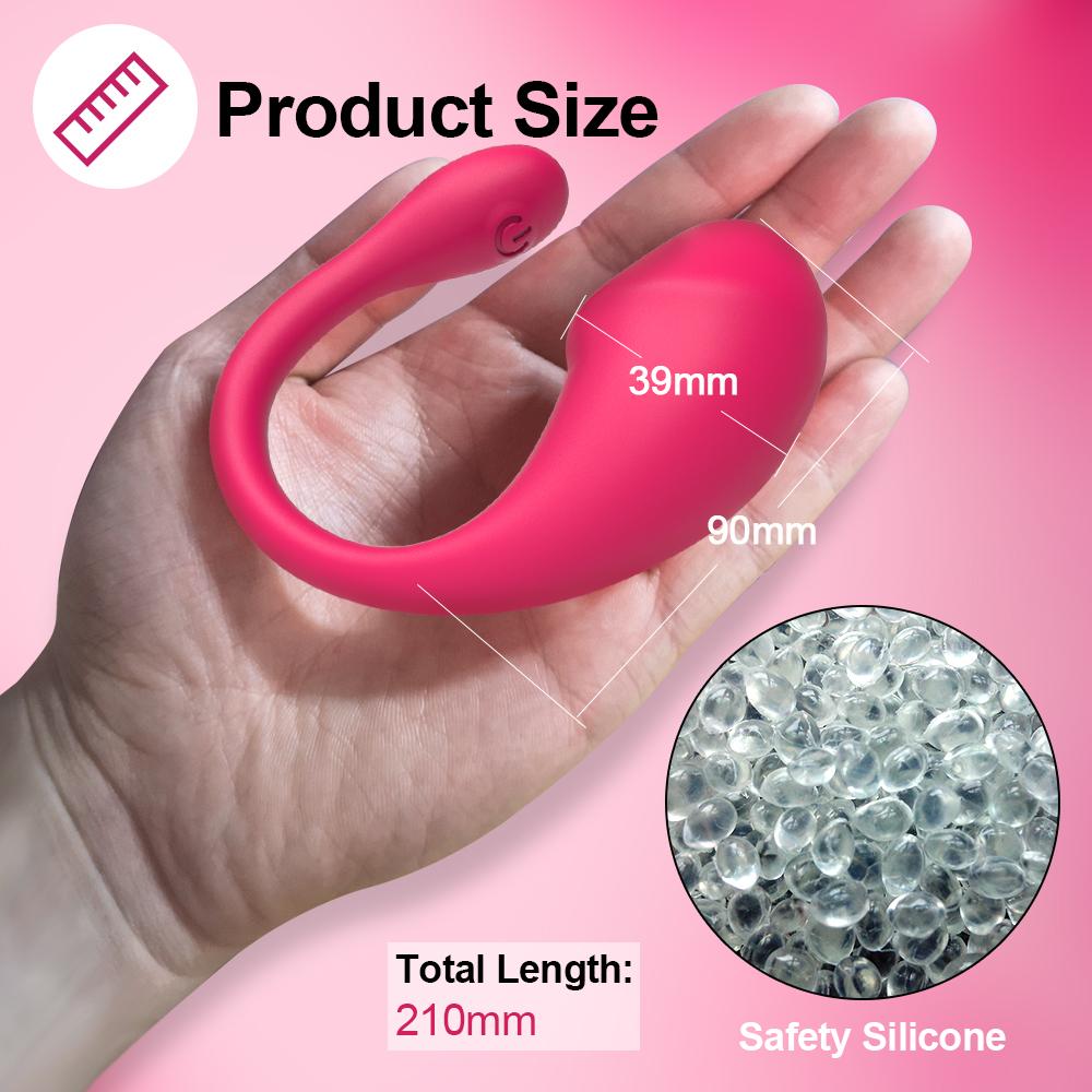 APP Control Sex Toy G Spot Vibrator for Women Clitoris Stimulator Dildo Vibrator Penetration Vagina Vibrating Egg Vibration Toys