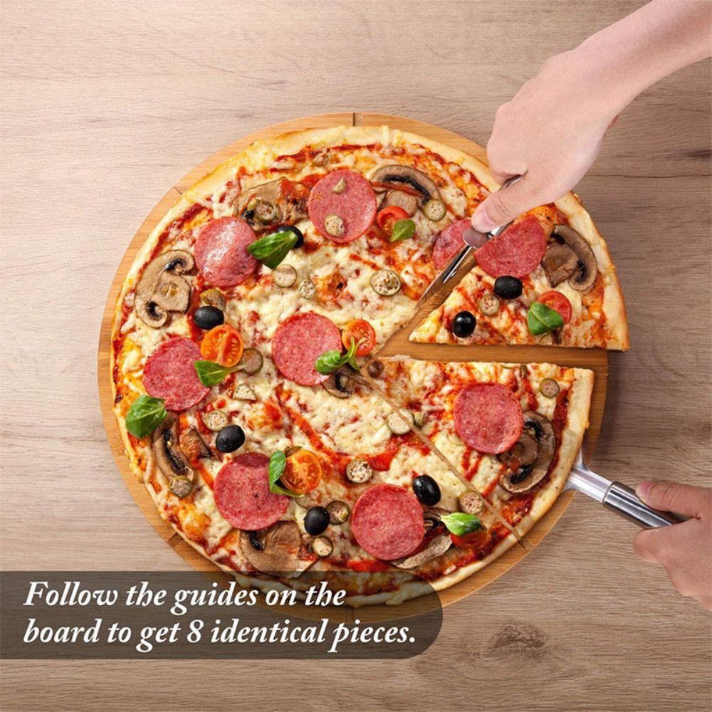 

Wooden Pizza Wooden Board Eco-friendly DIY Restaurant