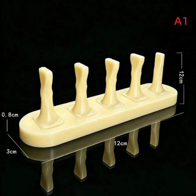 5/10Pcs Nail Stand Non-Magnetic False Nails Holder Press On Nail Display Rack Acrylic Nail Training/Painting Tools A1