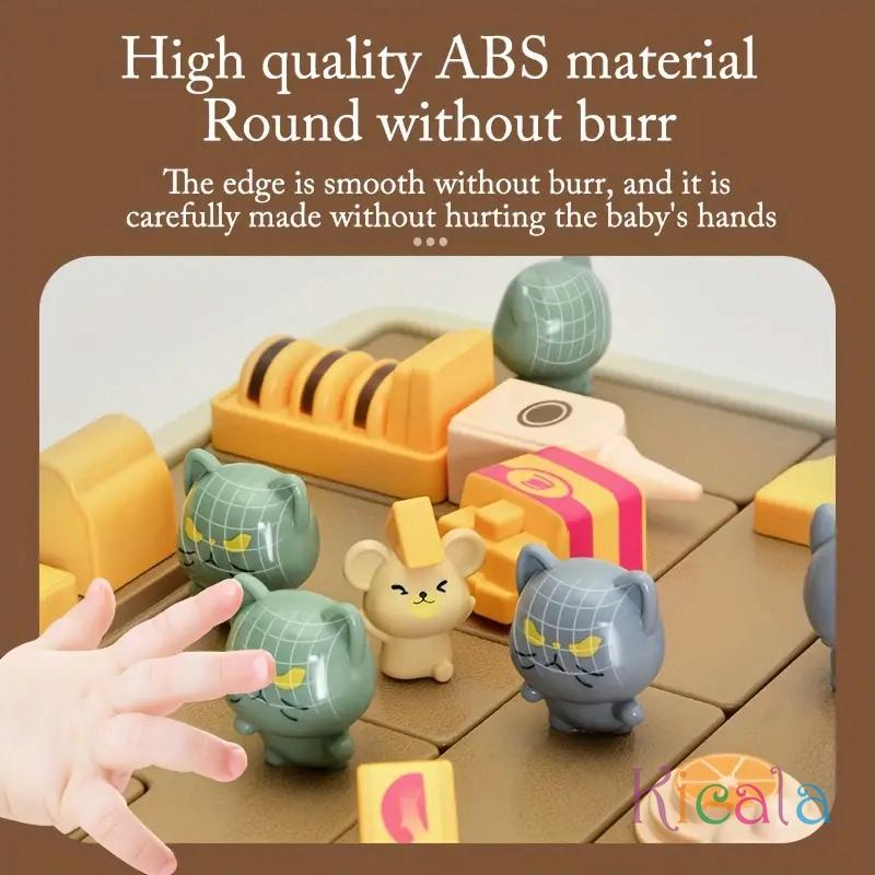Cat & Mouse Logic Game Family Montessori Puzzle Board Game Children Education Learning Toys Birthday Christmas Gift