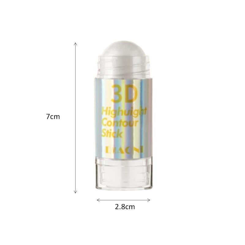 6 kolorów 3D Face Brighten Highlighter Bar Cosmetic Face Contour Bronzer Shimmer Highlighter Stick Concealer Cream Makeup Tool