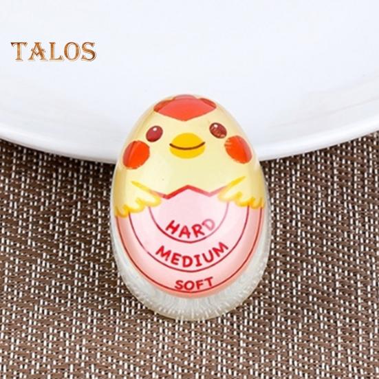 Cooking Timer Heat Sensitive Reminder Resin Convenient Soft Medium Hard Boiled Egg Timer for Dining Room