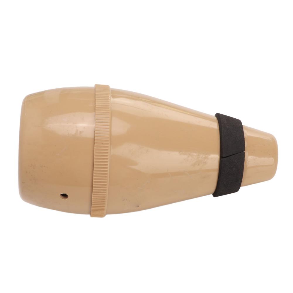 Wood Color Trumpet Practice Mute ABS Material Trumpet Straight Mute For Trumpet Practice