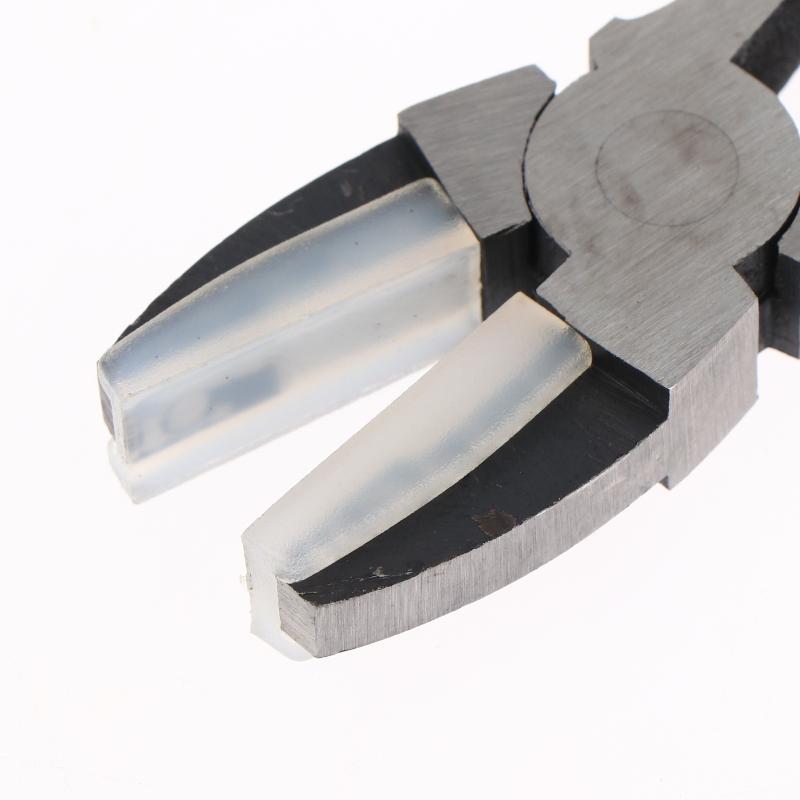 1Pcs Flat Nose Pliers Double Nylon Jaw Pliers Jewelry Plier Wire Straightentener Craft And Diy Tool Kit For Jewelry Making