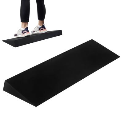 1 ks šikmá deska pro dřepy pro protažení lýtek a dřepy se zvednutou patou, jógový klín pro pilates, fitness, vybavení domácí posilovny