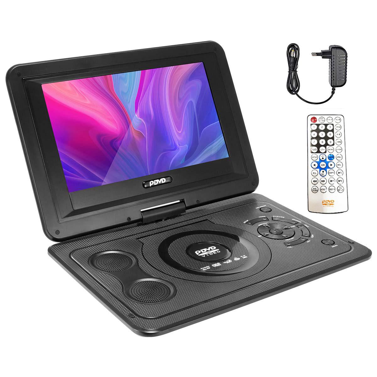 

Calla 13,9-дюймовый портативный DVD-плеер HD аналоговое ТВ FM-радио USB SD-карта игра TFT ЖК-экран для автомобиля, домашнего офиса EU