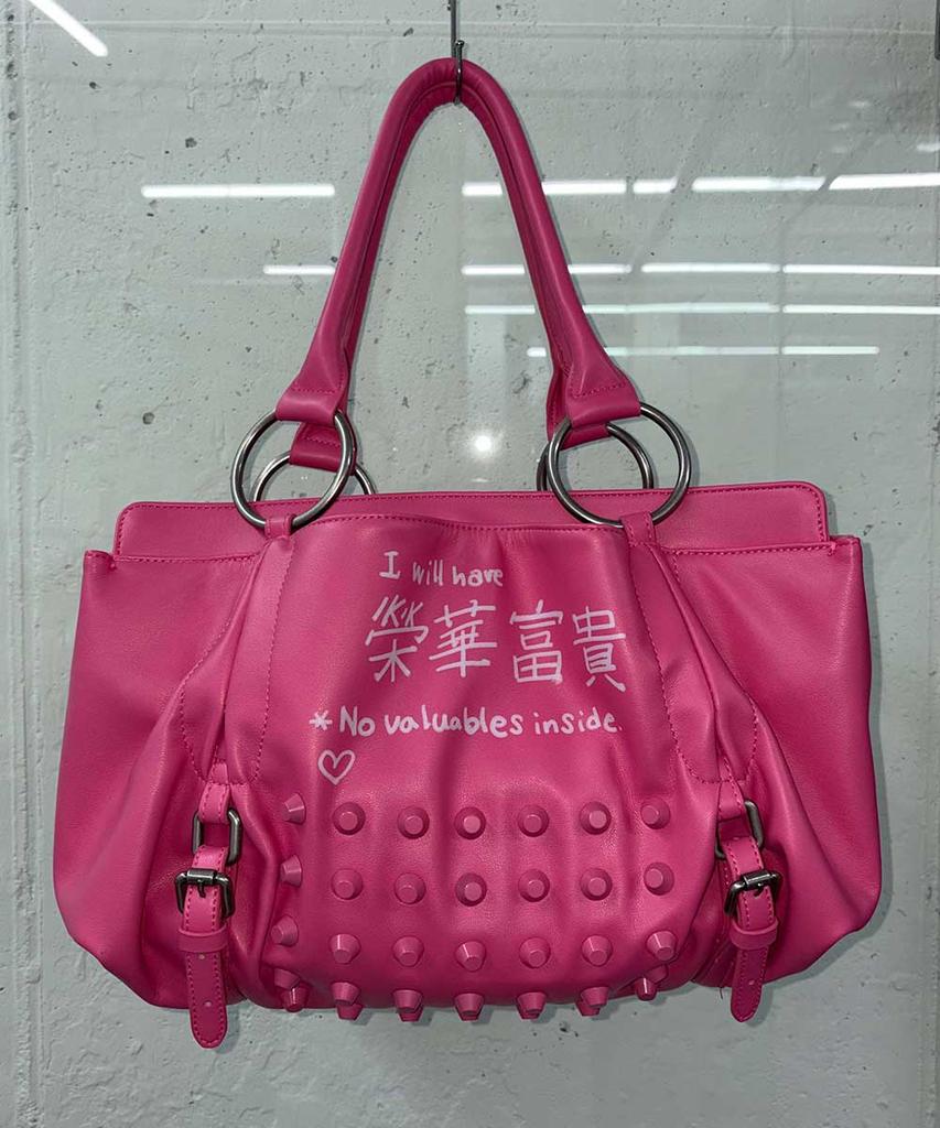 Sculptor Millionaire Tote Bag Acid Pink
