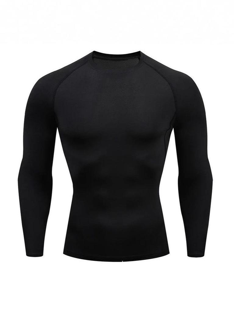 Herren Cross-Border Exklusiver Fitness Kompressions-Baselayer - Schnelltrocknend, Anpassbares Design