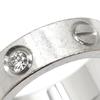 Cartier B4032500 love Love Ring half diamondRing ring K18WG/diamond #10(JP Size) Array