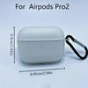 Night Light Case For Airpods 1/2/3/pro2 Case Silicone Wireless Earphone Protective Cover with Hook