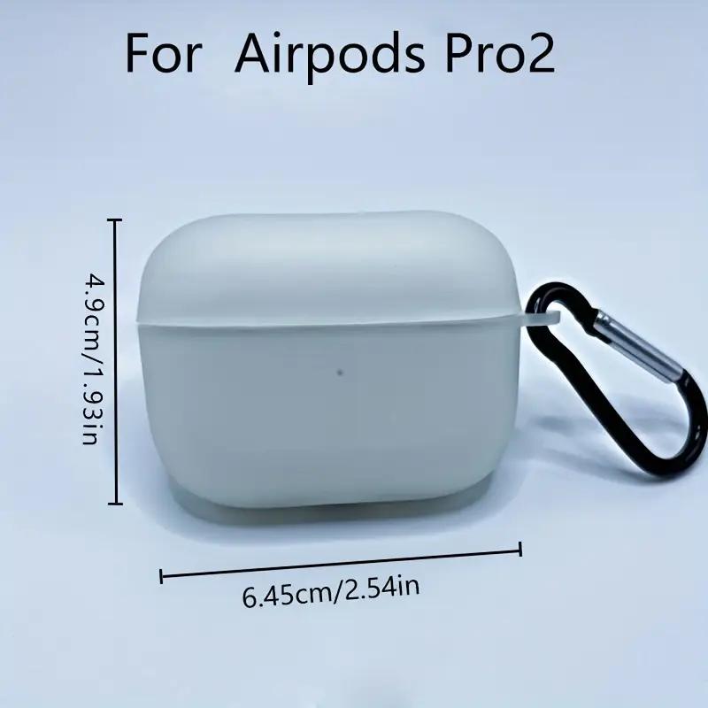 Night Light Case For Airpods 1/2/3/pro2 Case Silicone Wireless Earphone Protective Cover with Hook