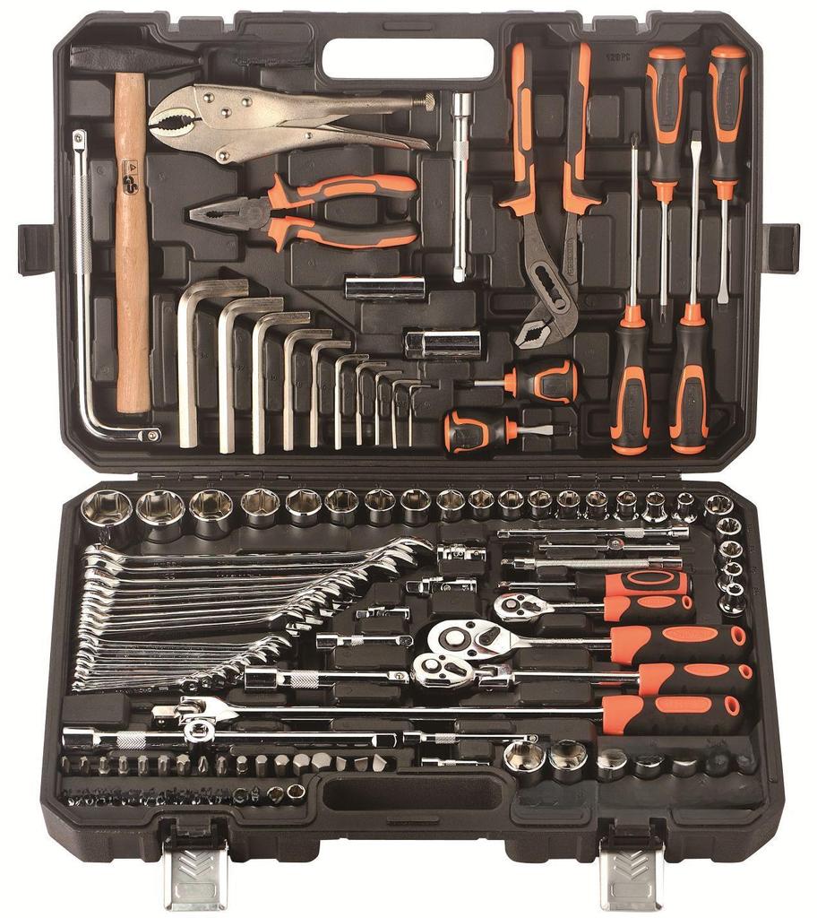 150-Piece Multi-Function Auto and Motorcycle Repair Tool Set with Socket Wrench Sleeve