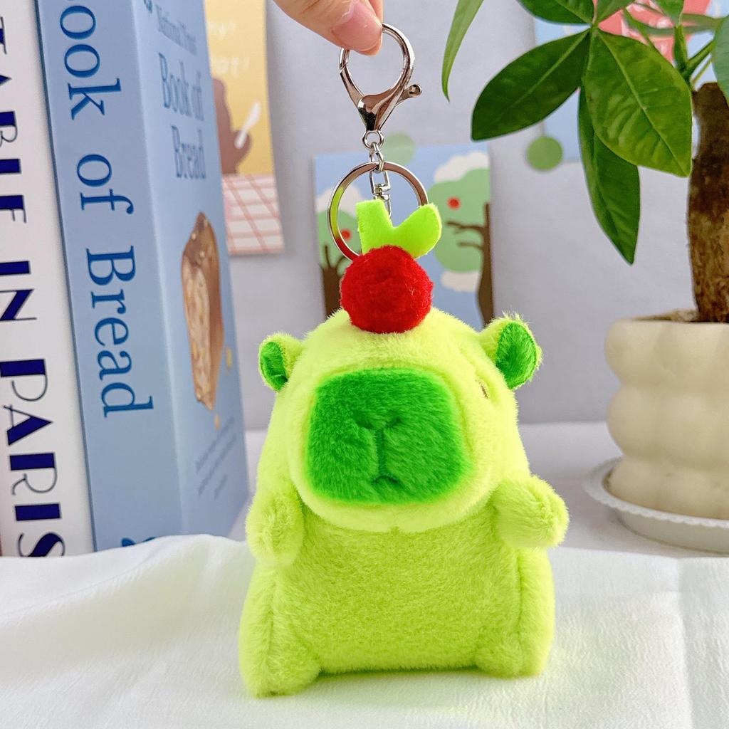 Popular Guinea Pig Plush Keychain - Cute Cavy Backpack Charm & Ornament