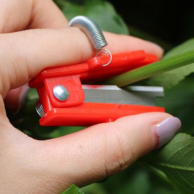 Fruit Picking Knife Manual Gardening Trimming Separator Farm Orchard Harvesting Vegetable Thumb Cutter Finger Protector Gadgets