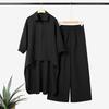 ZANZEA Women Long Sleeve Long Blouse and Pants Casual Two Piece Suit Sets