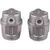Oil Filter Compatible with Oil Burner Transparent P.C. Cup 1/4" 3/8" Small Diesel Fuel Filter Compatible with Boiler 25L/H(A2)