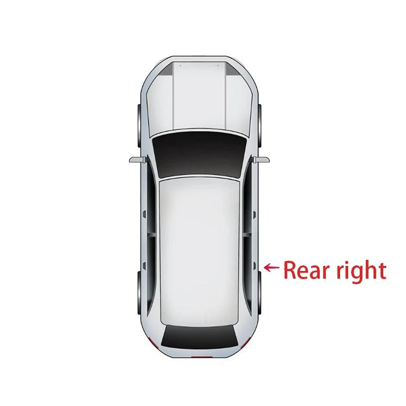 For KIA Cadenza K7 2010-2016 Car Front Rear Exterior Door Handle Lock End Trim Cover Cap 826623R020 826523R020