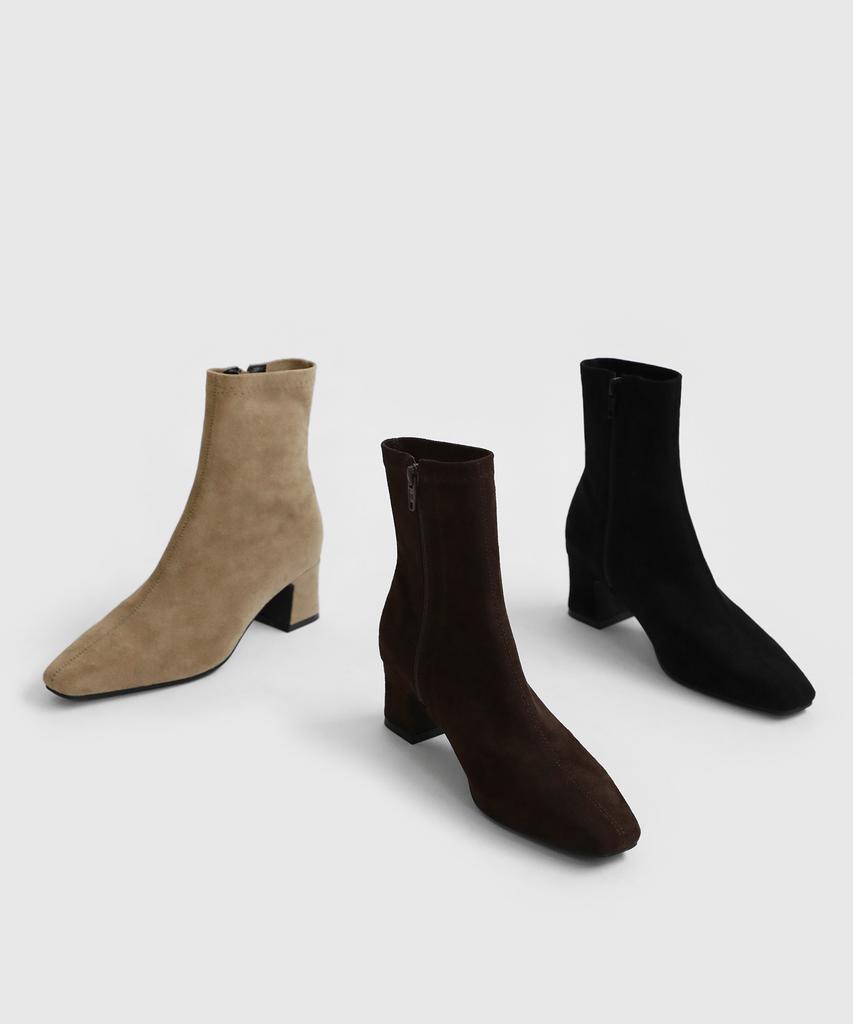 Sappun Oderin Socks Ankle Boots (5Cm)