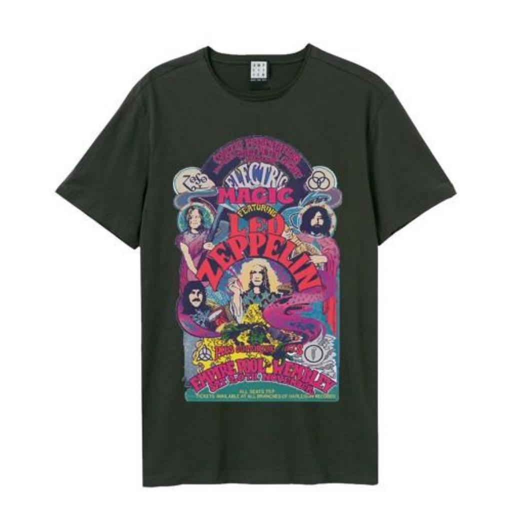 Wzmocniona Unisex Koszulka LED Zeppelin dla Dorosłych