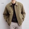 Men's Korean-Style Light Wind Jacket - Spring & Autumn Casual Lapel Loose Fit