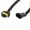 1*H11/ H8/ H9 Extension Wiring Harness Sockets Wire For Headlights Or Fog Lights