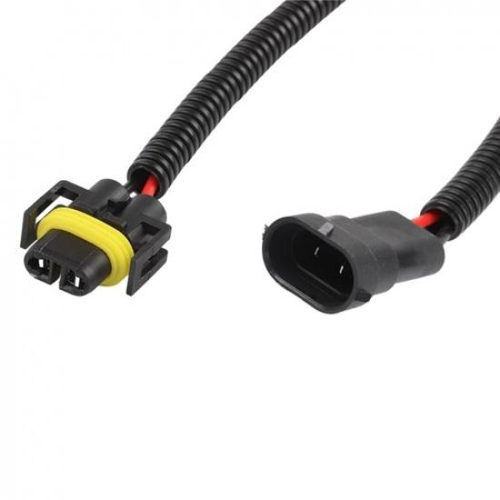 1*H11/ H8/ H9 Extension Wiring Harness Sockets Wire For Headlights Or Fog Lights