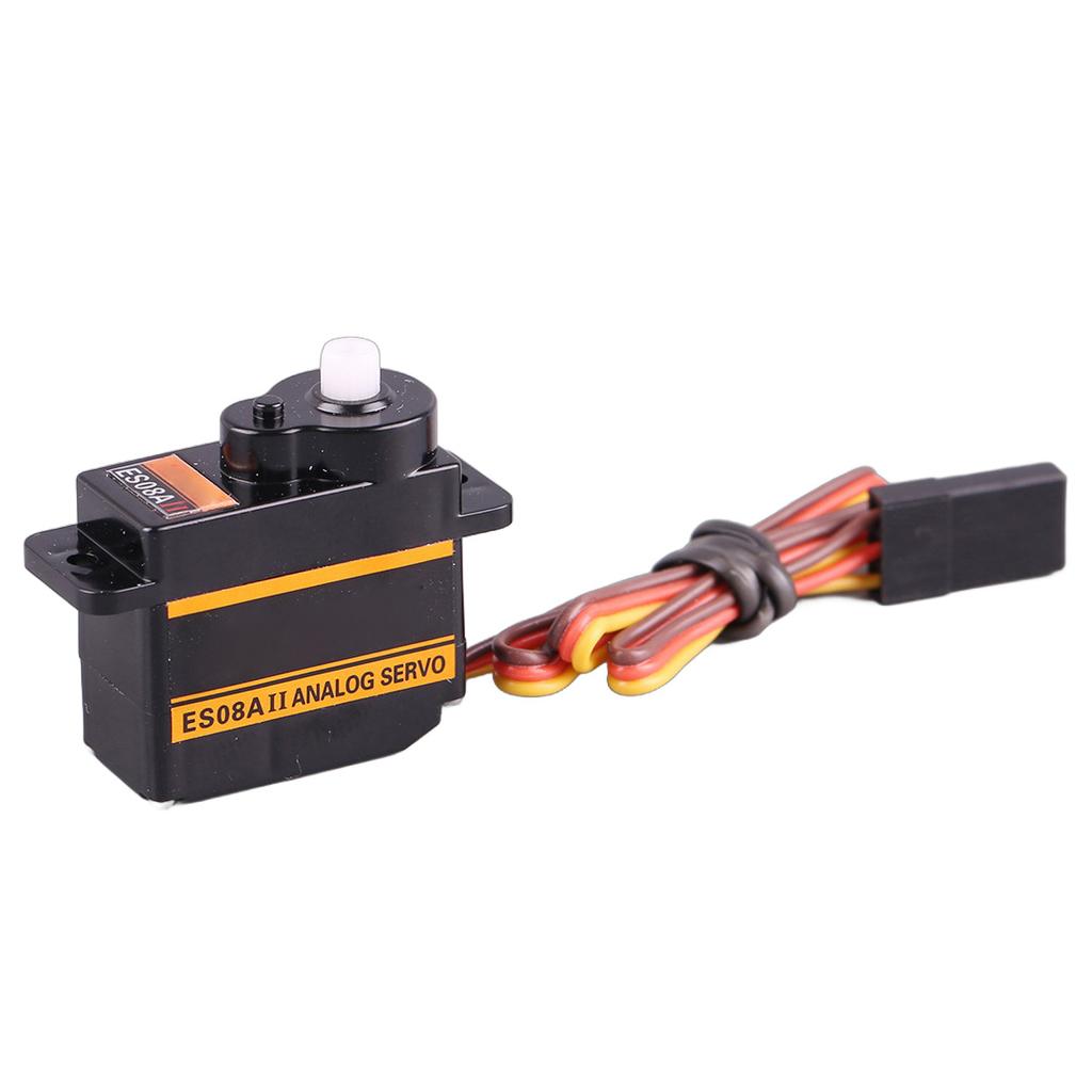 Lightweighted For ES08A II Simulation Servo Gear with Accurate Positioning Servo Motor for Model Aircraft Enthusiasts