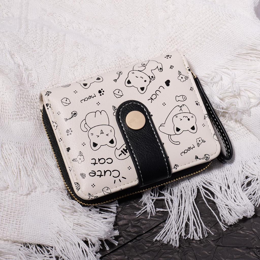 Portfel dla szkoły podstawowej gimnazjum liceum kot moneta moneta mały prezent [YIYIMUKI] dzieci, dziewczynki, chłopcy, uczniowie, uczniowie, uczniowie, dzieci,