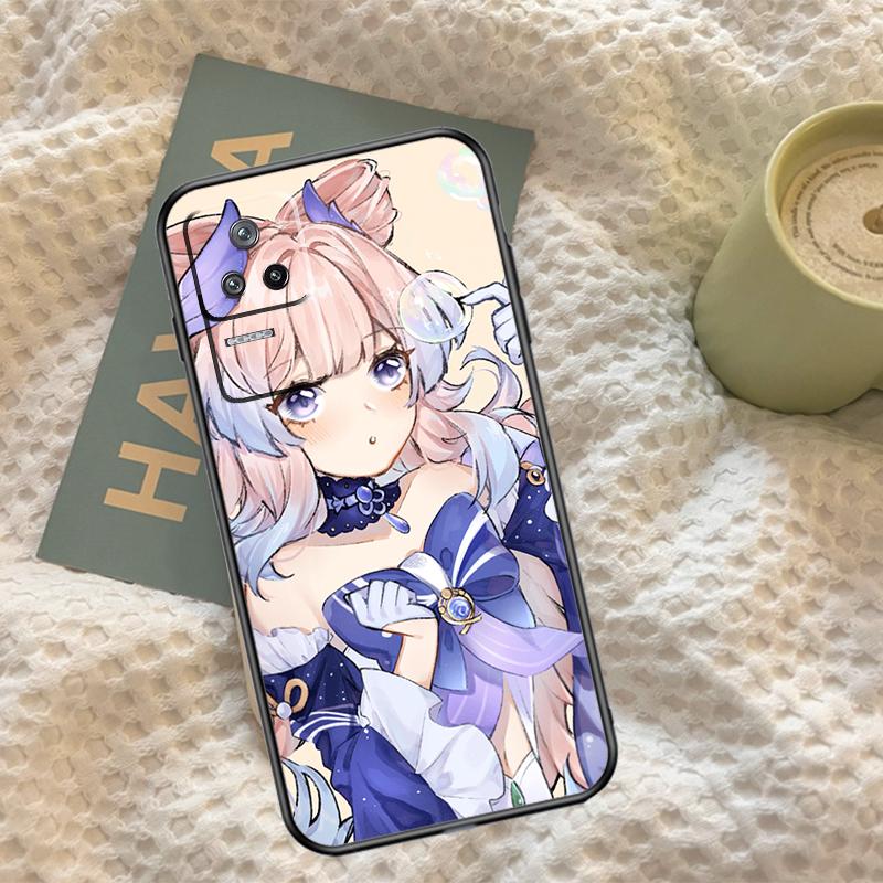 Genshin Impact Sangonomiya Kokomi Case For Xiaomi 15 Ultra 13 14 11T 12T 13T 14T Pro POCO X7 Pro F5 F6 M6 X3 X5 X6 Pro Cover