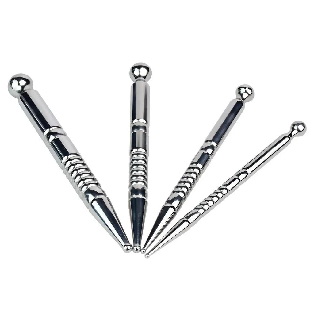 Metal Stainless Steel Urethral Rod Prostate Massage Rod Male Penis Masturbator Gay Sounding Urethral Plug