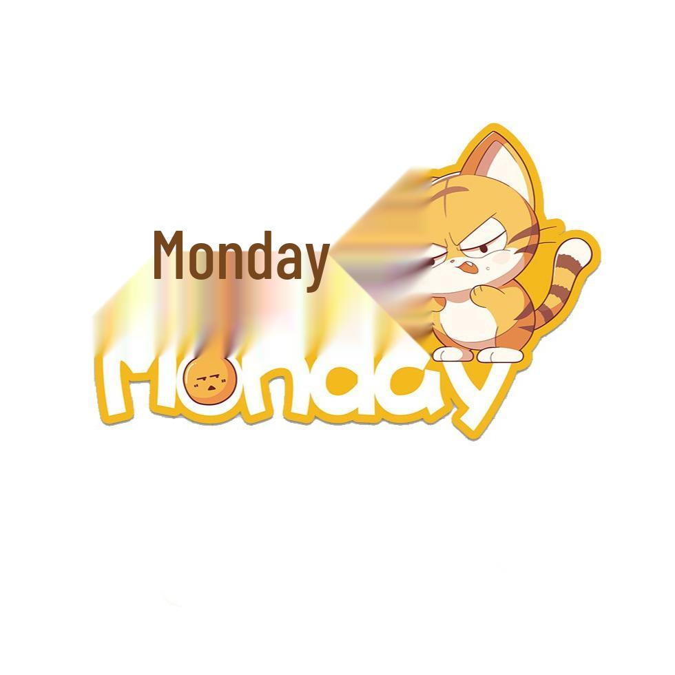 

Понедельник Наклейка на машину: Самоклеящийся, Винил, Универсальная посадка жёлтый