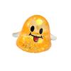 1pcs Soft Squeeze Toy Halloween Fidget Toy Ghost Decompress Squeeze Stress Ball Creative Prank Toy for Adults Halloween Gifts