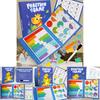 Educational Math Manipulative Magnetic Fraction Board For Kindergarten Learning