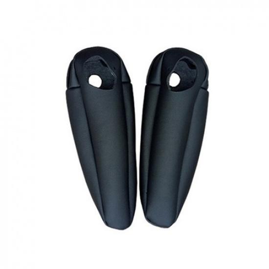 2pcs Seat Armrest Leather Cover Fits for Lexus RX 300 330 350 2003-2009 Black