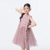 Girls' Sweet Sleeveless Mesh Princess Dress