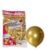 Shuai An Metallic Chrome Balloons: Gold, Silver, Blue, Green, Purple - 5", 10", 18", 36" Round Latex Party Decorations