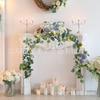 Artificial Lemon Peony Wreath Wall Hanging Decor Door Home Festival Party Decoration